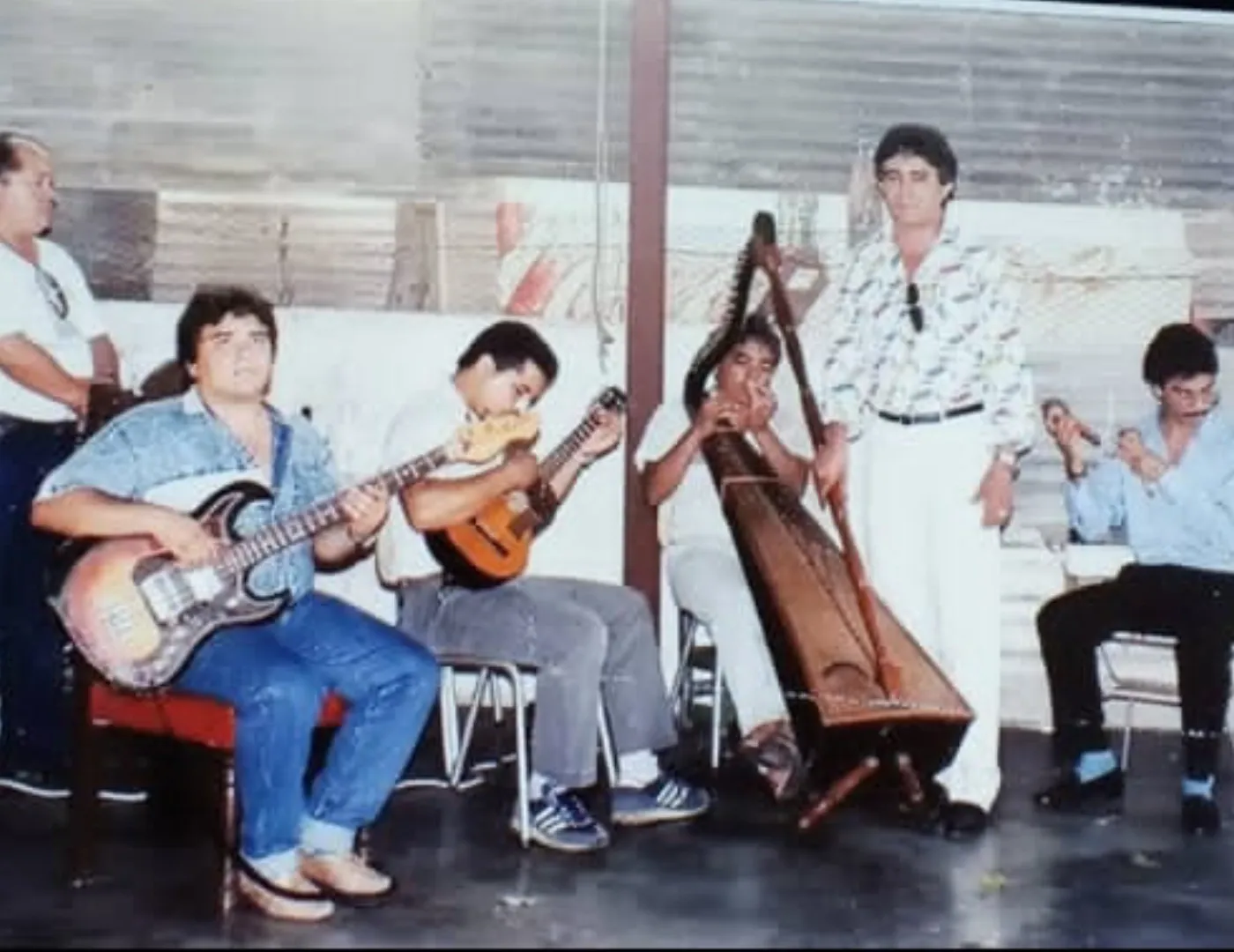 Ensayo con Gustavo Sánchez y Reynaldo Armas